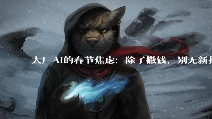 大厂AI的春节焦虑：除了撒钱，别无新招？_红包_元宝_用户